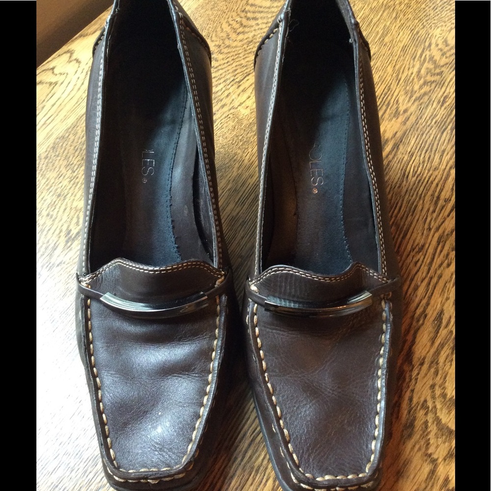 ❌FINAL❌ Vintage Brown Leather Aerosols Shoes - Picture 4 of 8